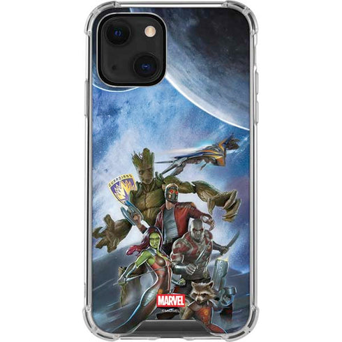 Marvel Guardians of the Galaxy Galactic Mission iPhone 13 Mini Clear Case