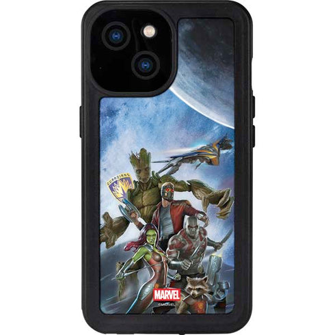 Marvel Guardians of the Galaxy Galactic Mission iPhone 13 Mini Waterproof Case