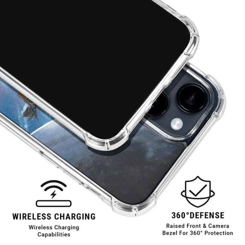 Marvel Guardians of the Galaxy Galactic Mission iPhone 14 Plus Clear Case
