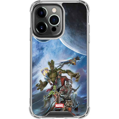Marvel Guardians of the Galaxy Galactic Mission iPhone 14 Pro Clear Case