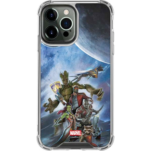 Marvel Guardians of the Galaxy Galactic Mission iPhone 14 Pro Max Clear Case