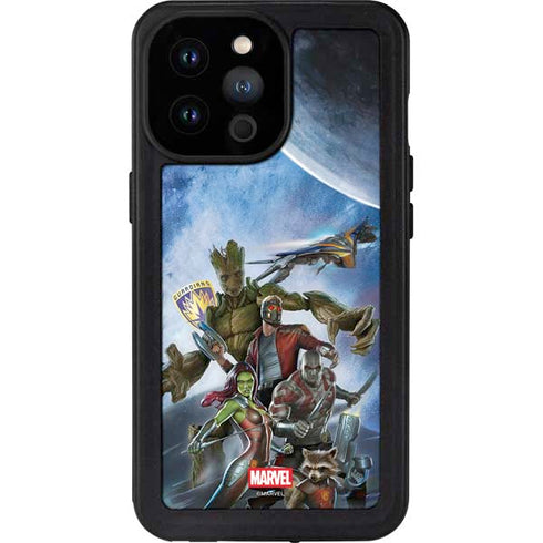 Marvel Guardians of the Galaxy Galactic Mission iPhone 14 Pro Max Waterproof Case