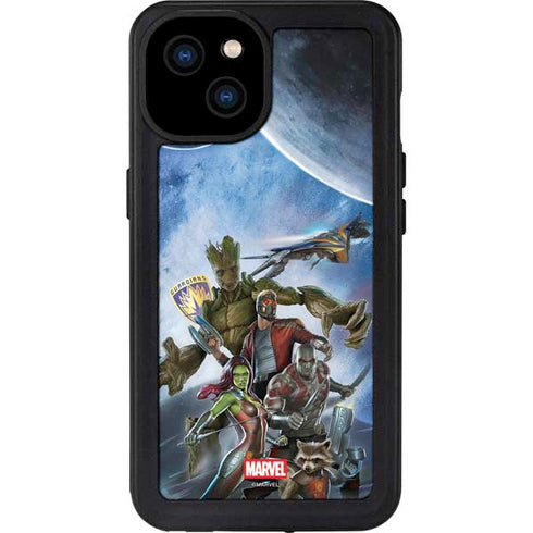 Marvel Guardians of the Galaxy Galactic Mission iPhone 15 Plus Waterproof Case