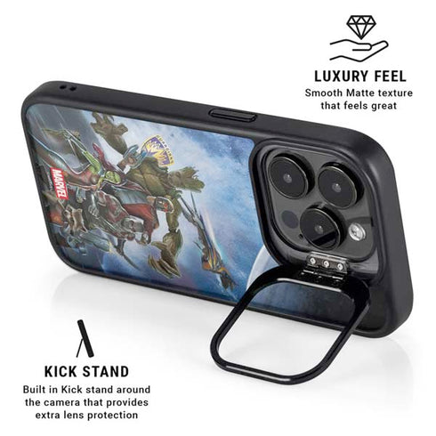 Marvel Guardians of the Galaxy Galactic Mission iPhone 15 Pro Kickstand Case