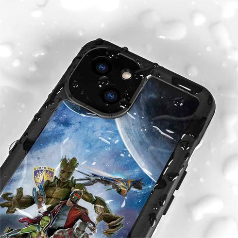 Marvel Guardians of the Galaxy Galactic Mission iPhone 15 Waterproof Case