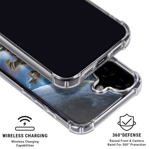 Marvel Guardians of the Galaxy Galactic Mission iPhone 16 Clear Case