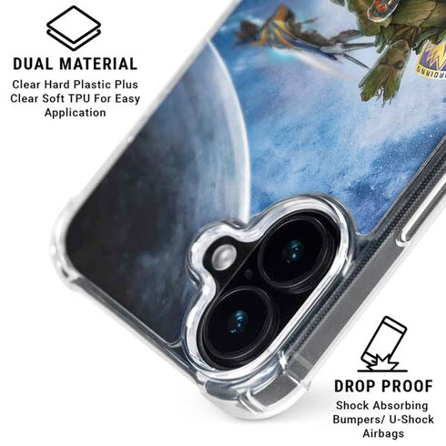 Marvel Guardians of the Galaxy Galactic Mission iPhone 16 Clear Case