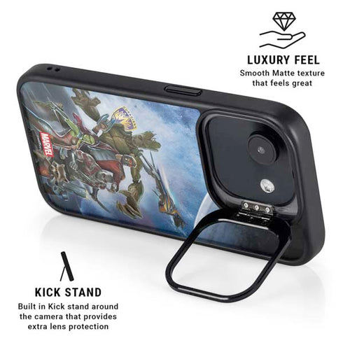 Marvel Guardians of the Galaxy Galactic Mission iPhone 16e Kickstand Case