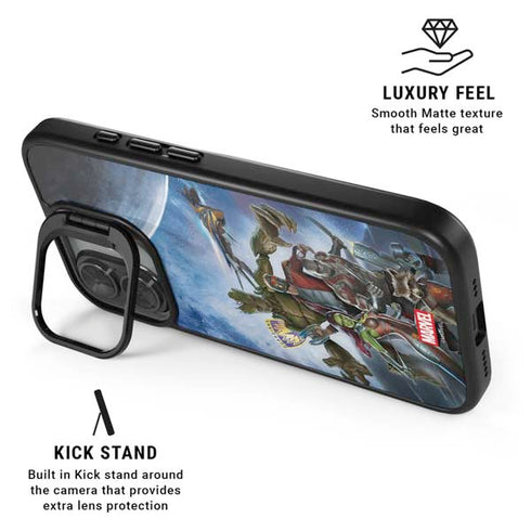 Marvel Guardians of the Galaxy Galactic Mission iPhone 17 Kickstand Case