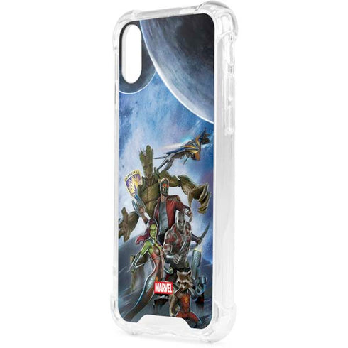 Marvel Guardians of the Galaxy Galactic Mission iPhone XS Clear Case