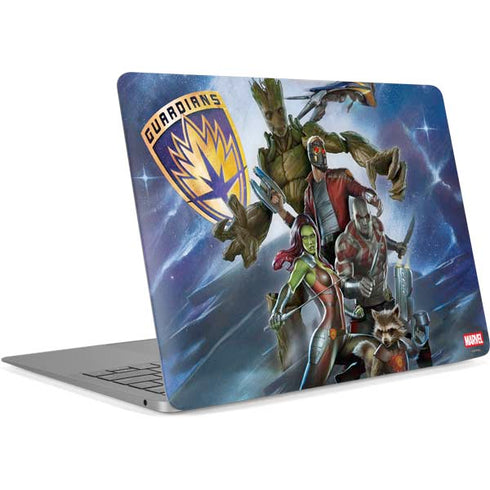 Marvel Guardians of the Galaxy Galactic Mission Apple MacBook Air Skin