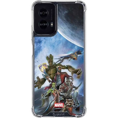 Marvel Guardians of the Galaxy Galactic Mission Moto G Power 5G (2024) Clear Case