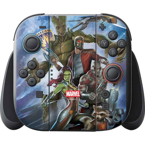 Marvel Guardians of the Galaxy Galactic Mission Nintendo Switch 2 (2025) with Joy-Con Skin