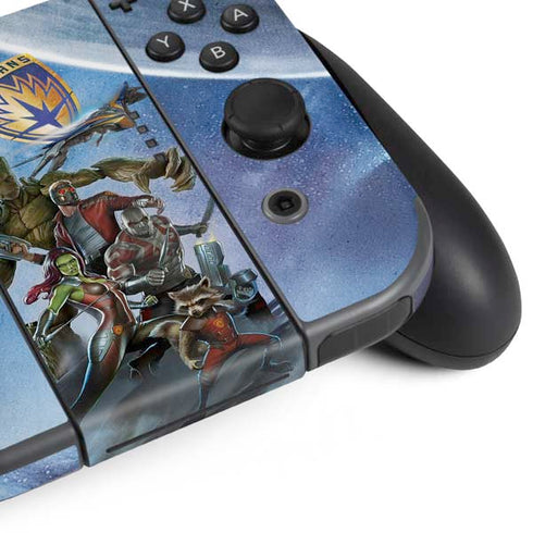 Marvel Guardians of the Galaxy Galactic Mission Nintendo Switch (2017-2021) Joy-Con Controller Skin