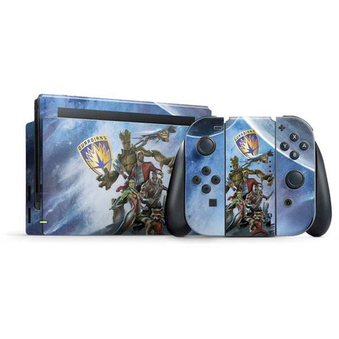 Marvel Guardians of the Galaxy Galactic Mission Nintendo Switch Bundle Skin