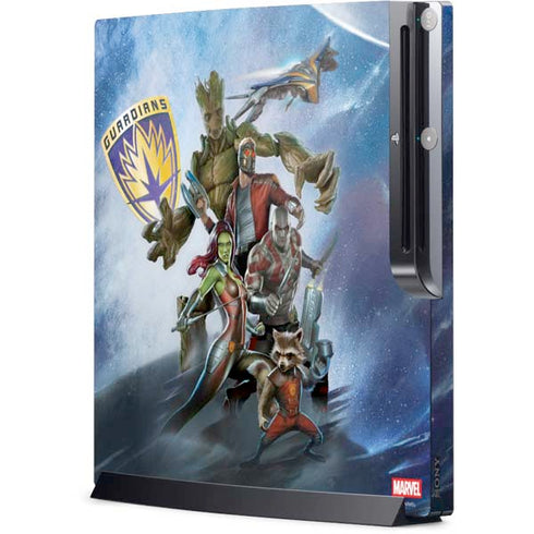 Marvel Guardians of the Galaxy Galactic Mission Playstation 3 & PS3 Slim Skin