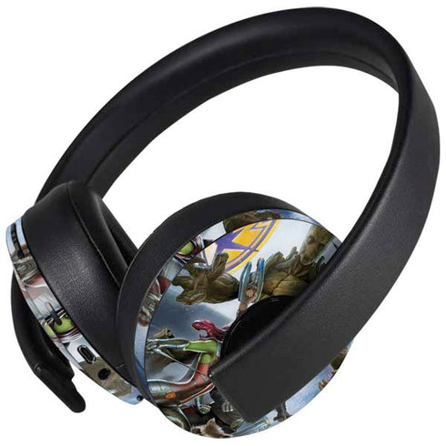 Marvel Guardians of the Galaxy Galactic Mission PlayStation 4 Gold Wireless Headset Skin