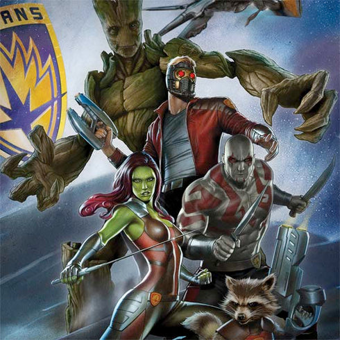 Marvel Guardians of the Galaxy Galactic Mission PlayStation 4 Gold Wireless Headset Skin