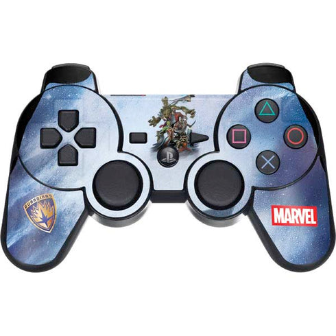 Marvel Guardians of the Galaxy Galactic Mission PS3 Dual Shock wireless controller Skin