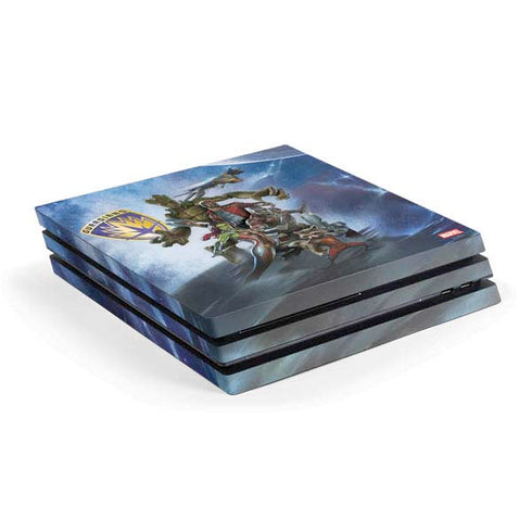 Marvel Guardians of the Galaxy Galactic Mission PS4 Pro Console Skin