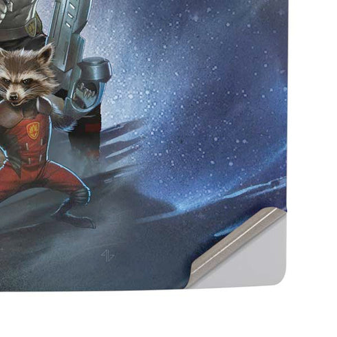 Marvel Guardians of the Galaxy Galactic Mission PS5 Pro Disk Console Skin