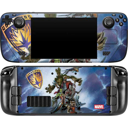Marvel Guardians of the Galaxy Galactic Mission Steam Deck Handheld Gaming Computer Skin