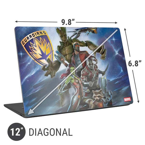 Marvel Guardians of the Galaxy Galactic Mission Universal Laptop 12in (9.8 x 6.8in) Skin