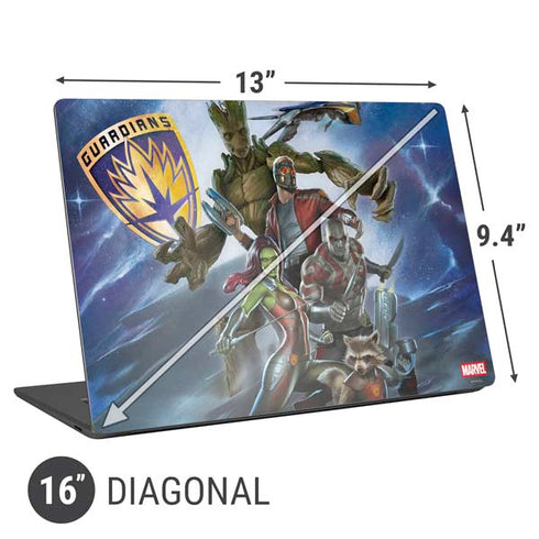Marvel Guardians of the Galaxy Galactic Mission Universal Laptop 16in (13 x 9.4in) Skin