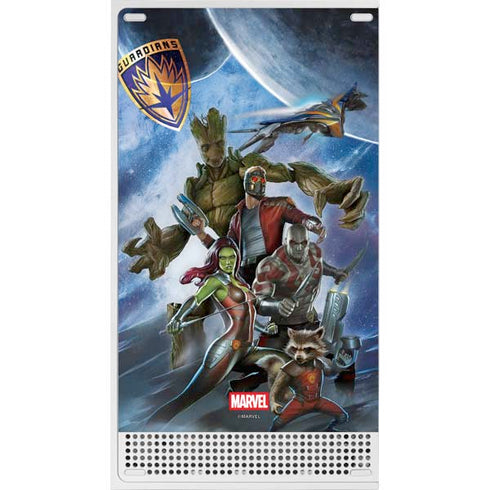 Marvel Guardians of the Galaxy Galactic Mission Xbox Series S Console Skin
