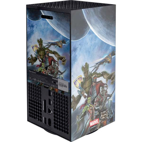 Marvel Guardians of the Galaxy Galactic Mission XBox Series X Digital Edition Console Skin