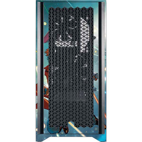 Marvel Star-Lord Galactic Showdown Corsair 4000D Tempered Glass Mid-Tower ATX Case Skin