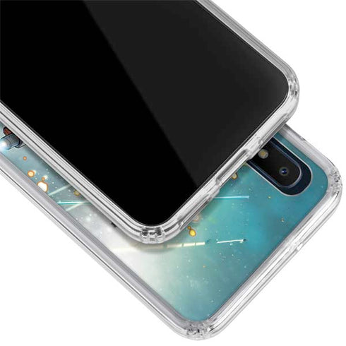 Marvel Star-Lord Galactic Showdown Galaxy A10e Clear Case