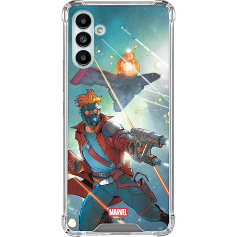 Marvel Star-Lord Galactic Showdown Galaxy A13 5G Clear Case