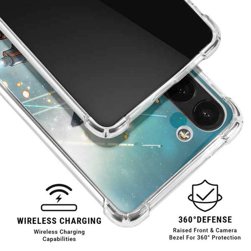 Marvel Star-Lord Galactic Showdown Galaxy A13 5G Clear Case