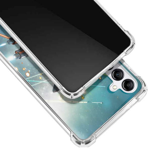 Marvel Star-Lord Galactic Showdown Galaxy A14 5G Clear Case