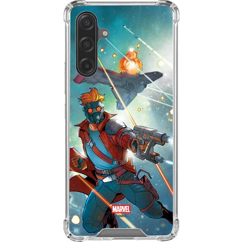 Marvel Star-Lord Galactic Showdown Galaxy A17 Clear Case