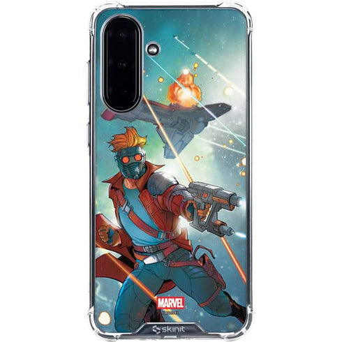 Marvel Star-Lord Galactic Showdown Galaxy A36 5G Clear Case