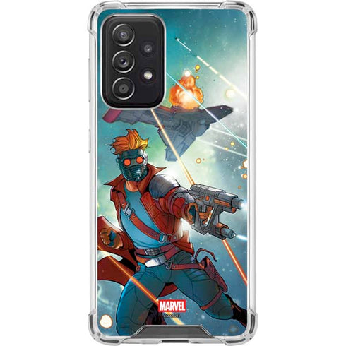 Marvel Star-Lord Galactic Showdown Galaxy A52 5G Clear Case