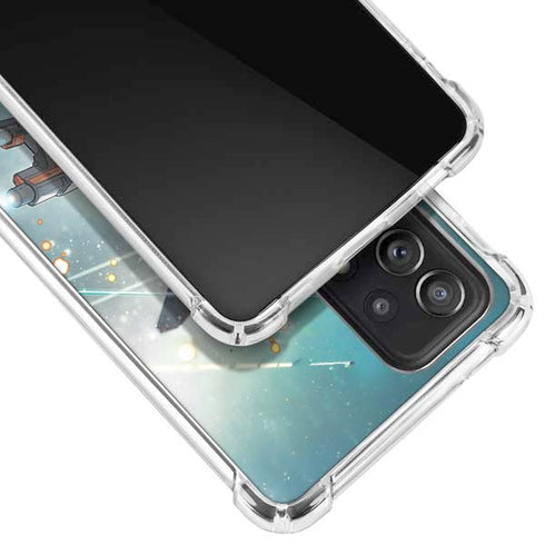 Marvel Star-Lord Galactic Showdown Galaxy A72 5G Clear Case