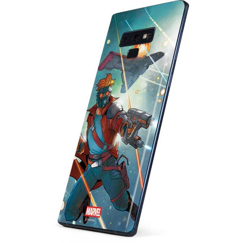 Marvel Star-Lord Galactic Showdown Galaxy Note 9 Skin