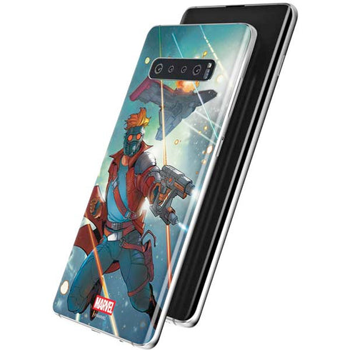 Marvel Star-Lord Galactic Showdown Galaxy S10 Plus Skin