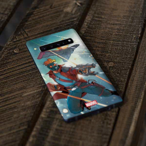 Marvel Star-Lord Galactic Showdown Galaxy S10 Skin