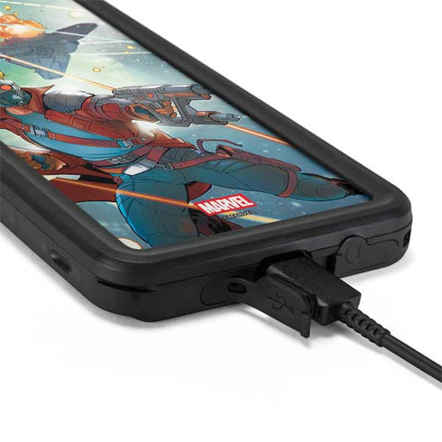 Marvel Star-Lord Galactic Showdown Galaxy S20 Plus Waterproof Case
