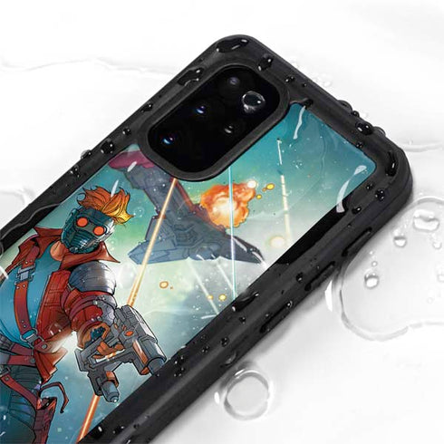 Marvel Star-Lord Galactic Showdown Galaxy S20 Plus Waterproof Case