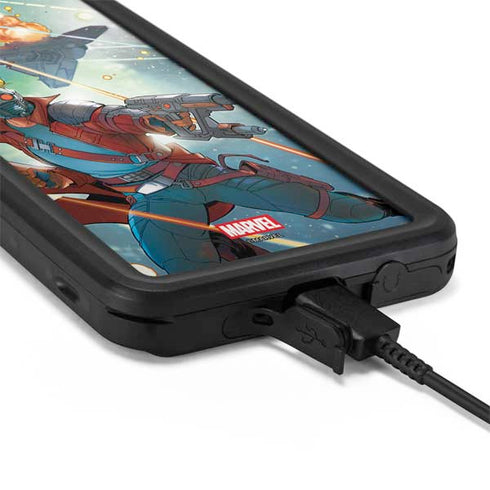 Marvel Star-Lord Galactic Showdown Galaxy S20 Waterproof Case
