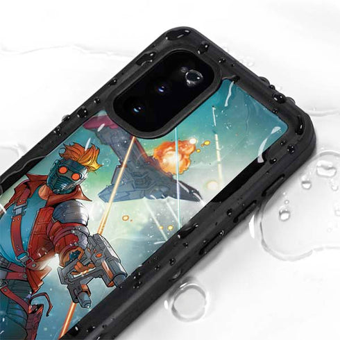 Marvel Star-Lord Galactic Showdown Galaxy S20 Waterproof Case