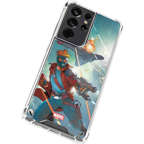 Marvel Star-Lord Galactic Showdown Galaxy S21 Ultra 5G Clear Case