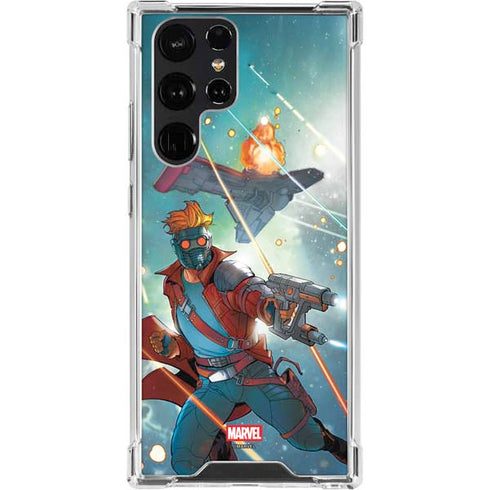 Marvel Star-Lord Galactic Showdown Galaxy S22 Ultra Clear Case