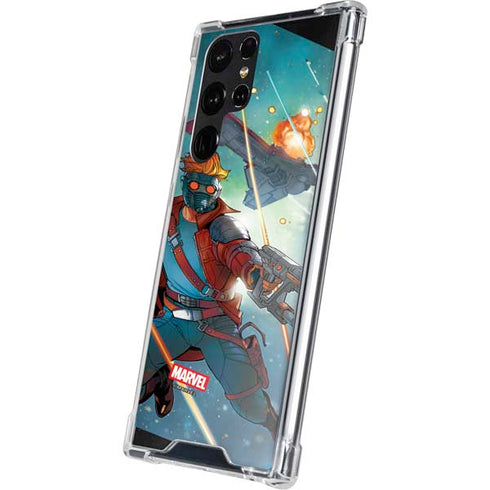 Marvel Star-Lord Galactic Showdown Galaxy S22 Ultra Clear Case
