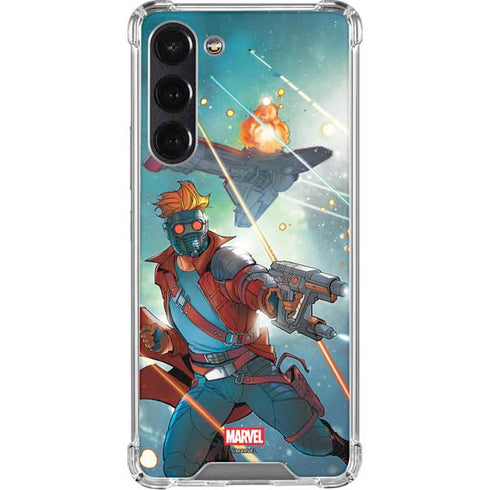 Marvel Star-Lord Galactic Showdown Galaxy S24 FE Clear Case